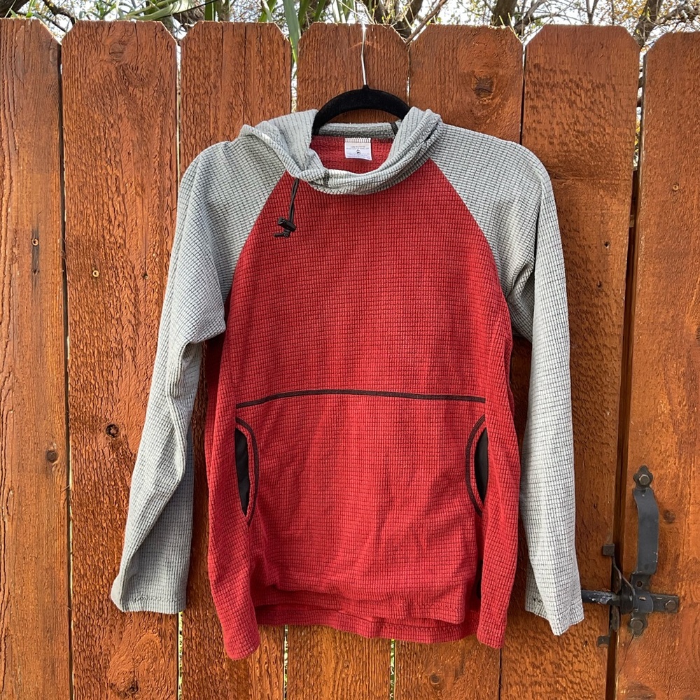 Melanzana microgrid hoodie